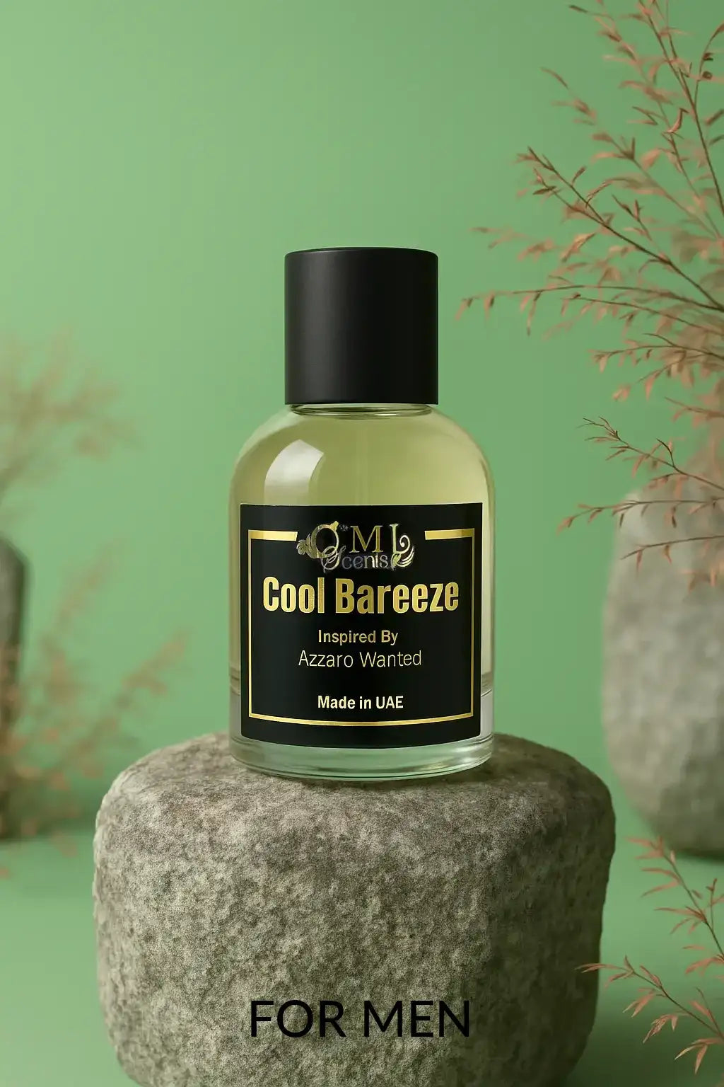 Cool Bareeze - Inspired By Wanted Azzaro | Premium Men's Cologne | Woody Spicy Fragranc by OMI Scents