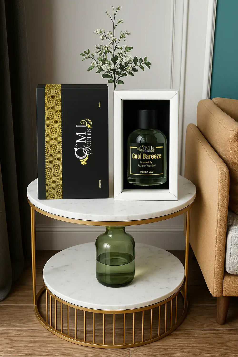 Cool Bareeze - Inspired By Wanted Azzaro | Premium Men's Cologne | Woody Spicy Fragranc by OMI Scents