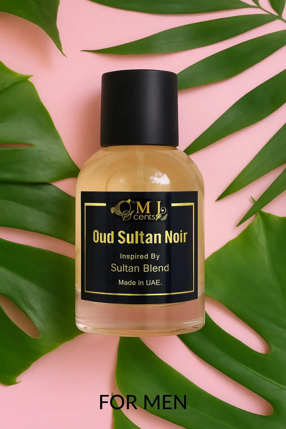 Oud Sultan Noir - Inspired by Sultan Blend Arabian Oud | Premium Oriental Fragrance for Men by omiscents