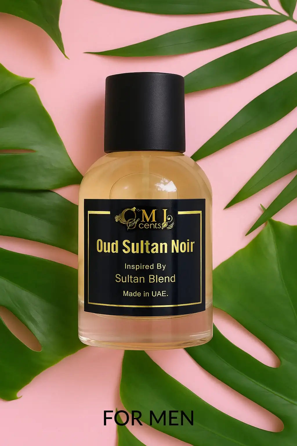 Oud Sultan Noir - Inspired by Sultan Blend Arabian Oud | Premium Oriental Fragrance for Men by omiscents