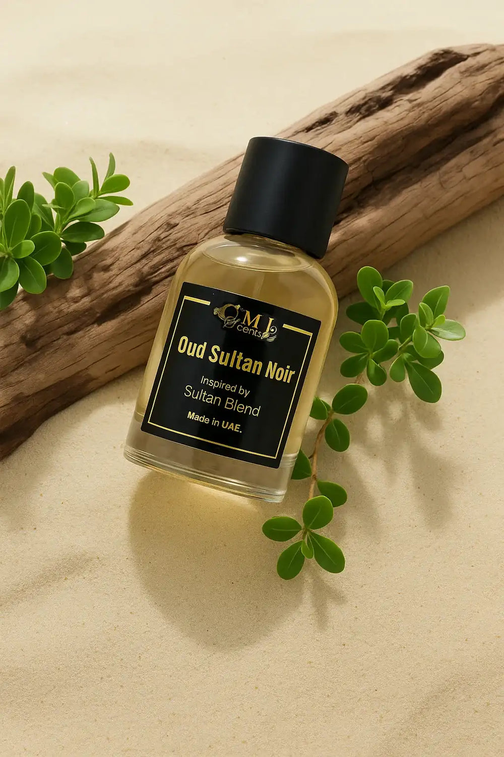Oud Sultan Noir - Inspired by Sultan Blend Arabian Oud | Premium Oriental Fragrance for Men by omiscents